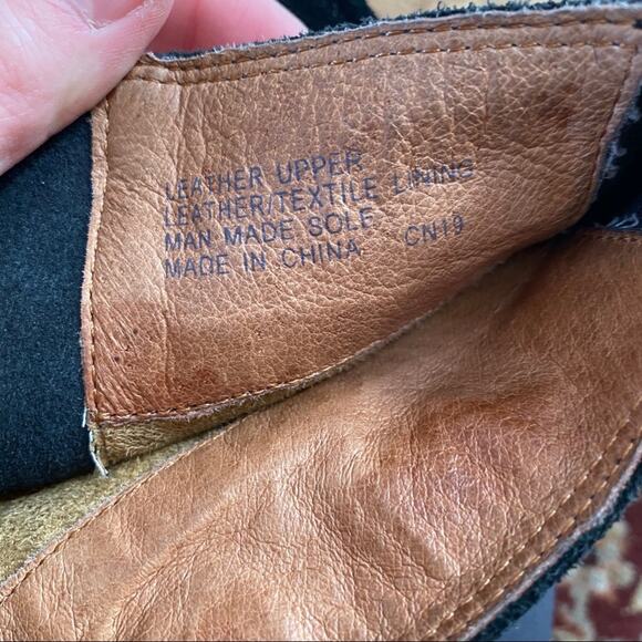 Corso Como Black Suede Over-The-Knee Boots 6.5 - Picture 5 of 6